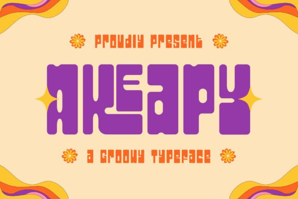Akeapy: A Retro Display Typeface for Editorial Energy