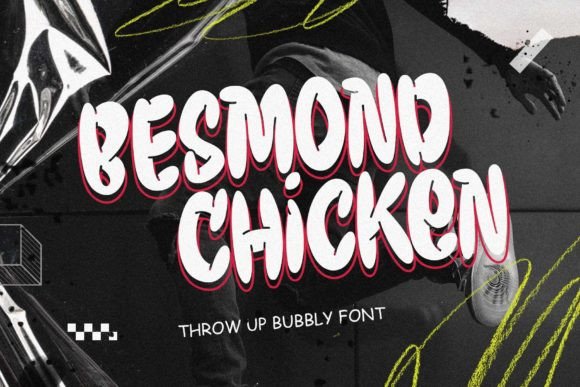 Besmond Chicken: A Playful Display Font for Scroll-Stopping Campaigns