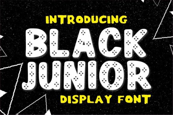 Blackjunior: A Bold, Playful Display Font That Earns Its Place