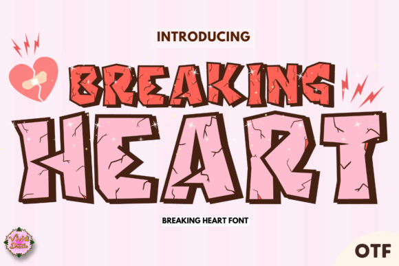 Breaking Heart Font: A Handwritten Touch That Feels Real