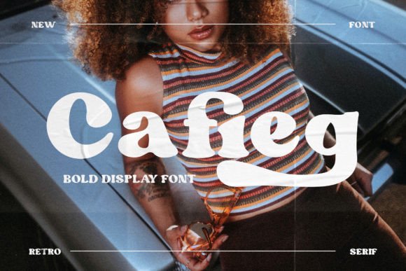 Cafieg: A Display Font That Commands Attention—Not Just Space