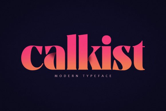 Calkist: A Display Font That Makes Handmade Products Shine