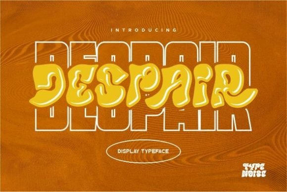 Despair: A Retro Display Font That Commands Attention