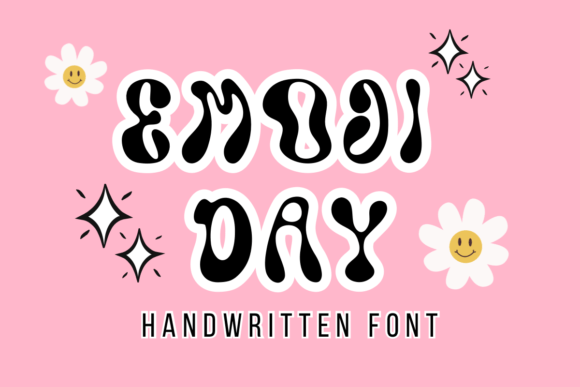 Emoji Day: A Display Font That Feels Like a Warm, Groovy Hug