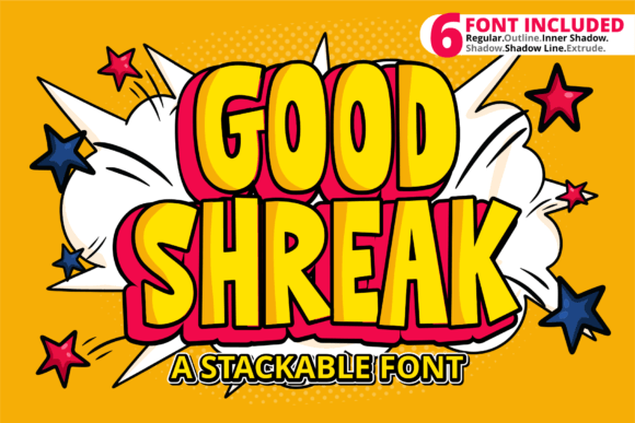 Good Shreak: A Display Font That Delivers Personality at First Glance