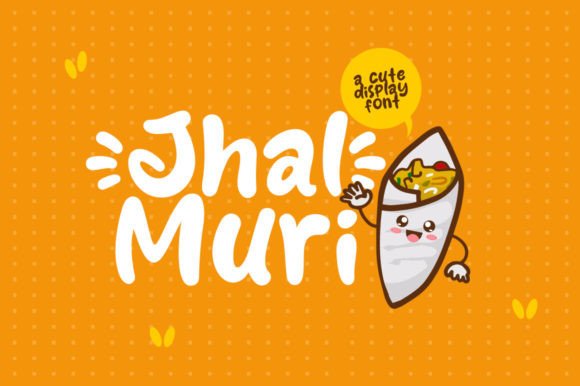 Jhal Muri: A Playful Display Font That Lifts Digital Branding