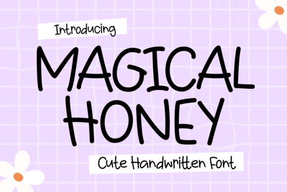 Magical Honey: A Playful Handwritten Font for Digital Branding