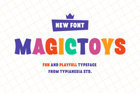 Magictoys: A Playful Display Typeface for Digital Brands