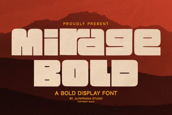 Mirage Bold: A Modern Display Typeface for Digital Impact