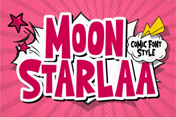 Moon Starlaa: A Vibrant Display Font for Campaign Headlines