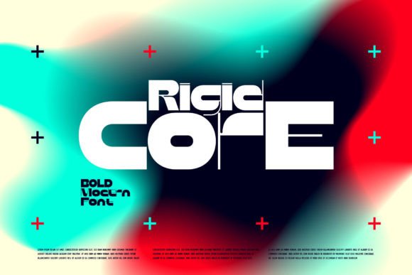 Rigid Core: A Bold Display Font That Elevates Real Business Branding