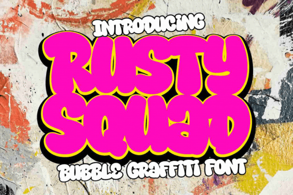 Rusty Squad: A Display Font That Builds Brand Trust
