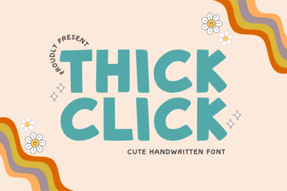 Thickclick: A Display Font That Makes Your Headlines Stick