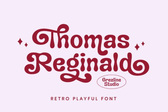 Thomas Reginald: A Groovy Display Font for Digital Branding