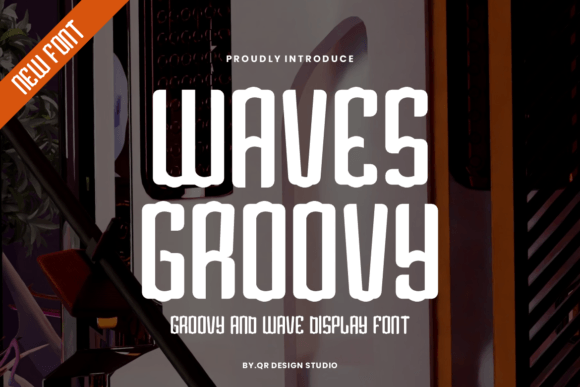 Waves Groovy: A Display Font That Moves With Your Voice