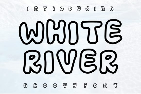 White River: A Bold Display Font That Cuts Through the Feed